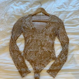 Free People Bodysuit